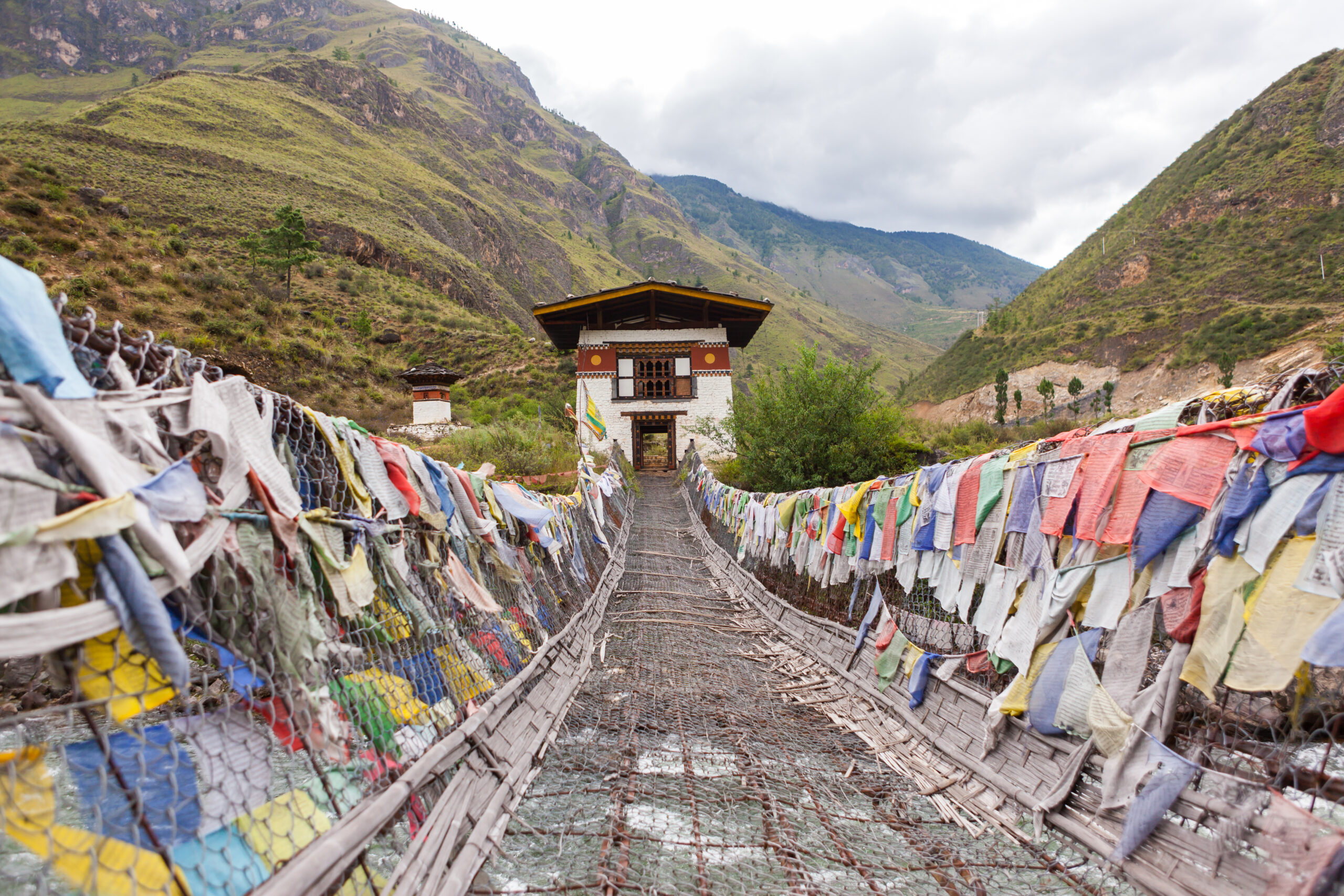 Ruins Dzong near Thimphu,Bhutan